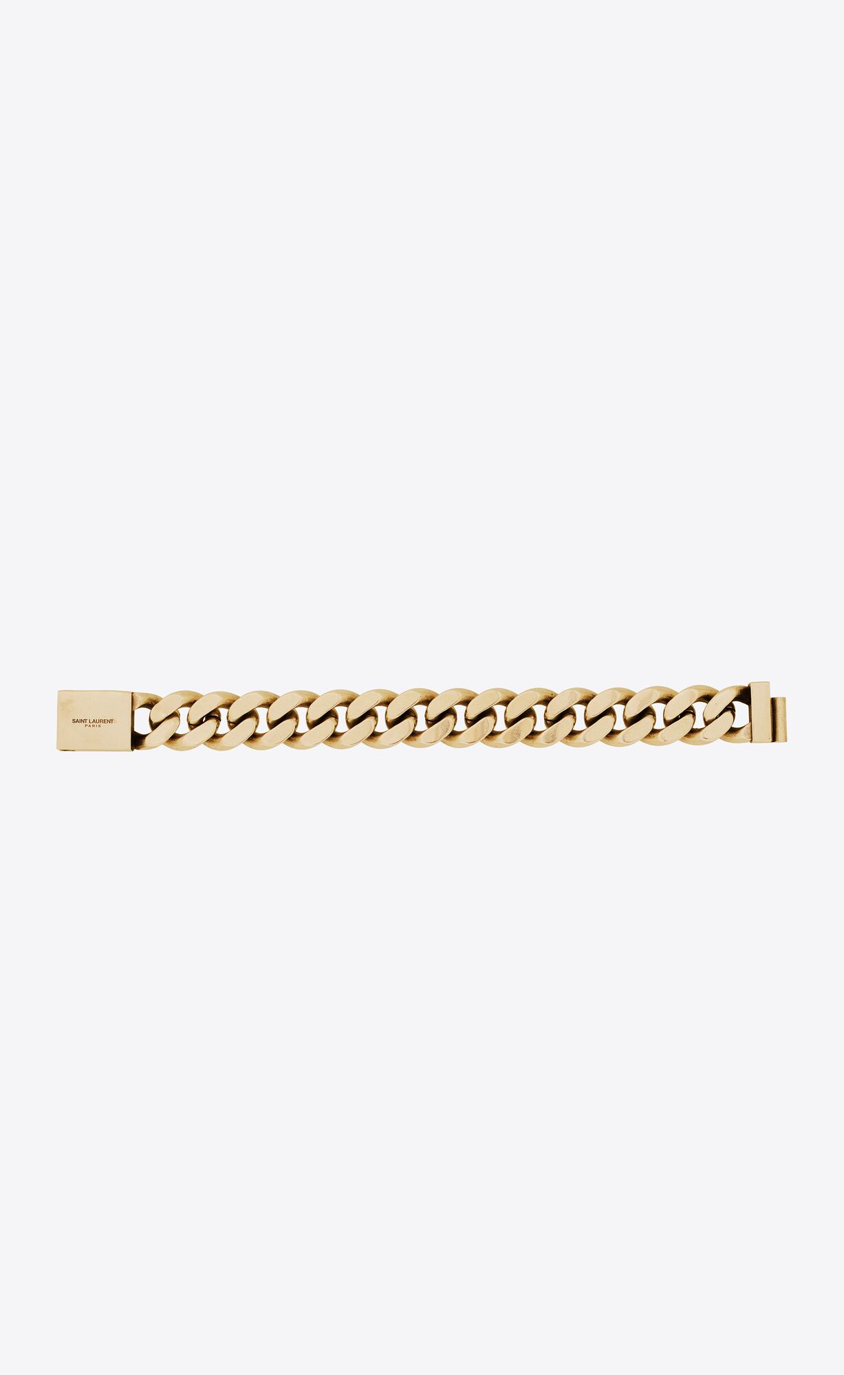 YSL Two-tone Chain Bracelet In Metal Gold | 8245973-VZ