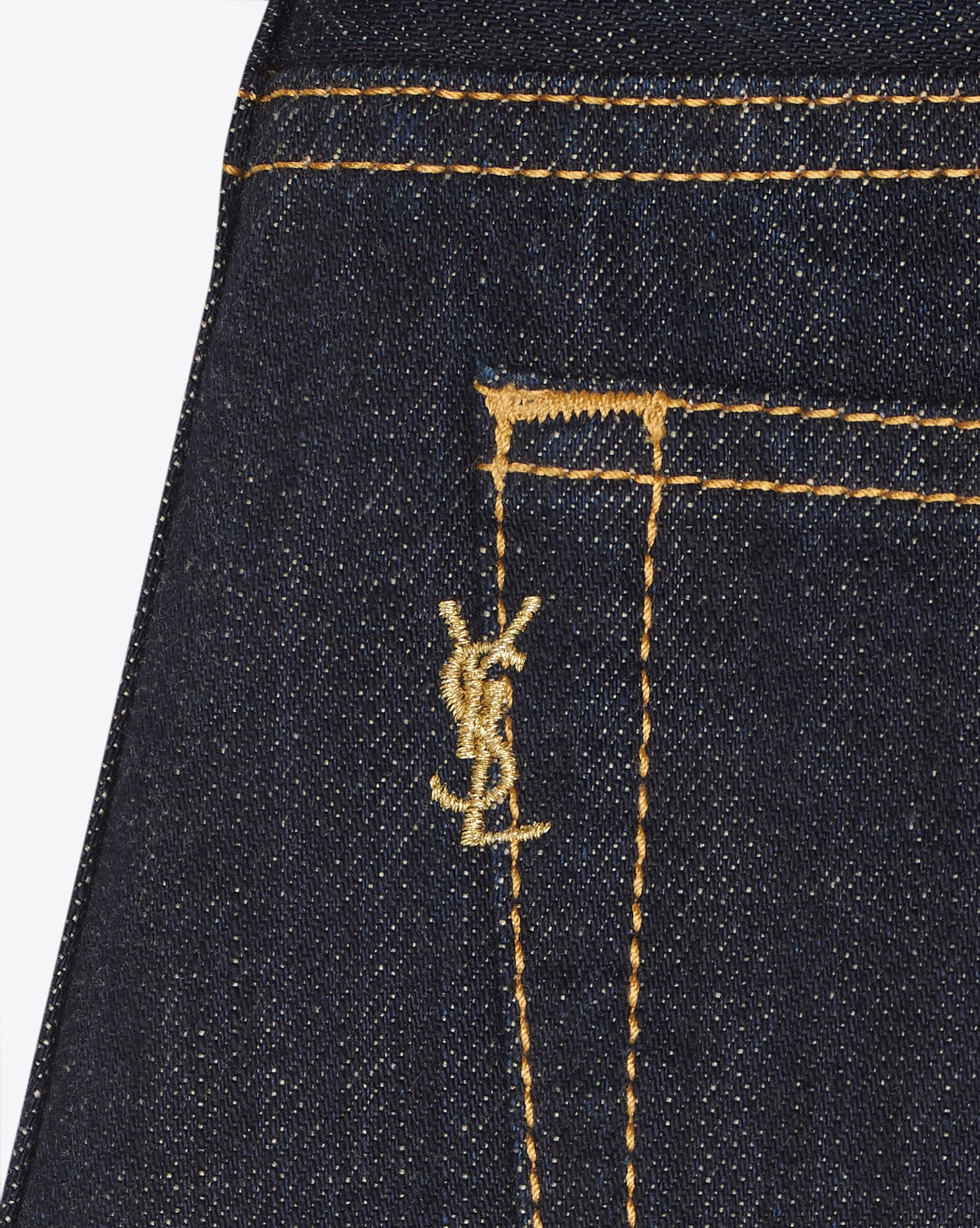 YSL Venice Jeans In Deep Blue Rinse Denim Profound Blue Rinse | 5712864-IU