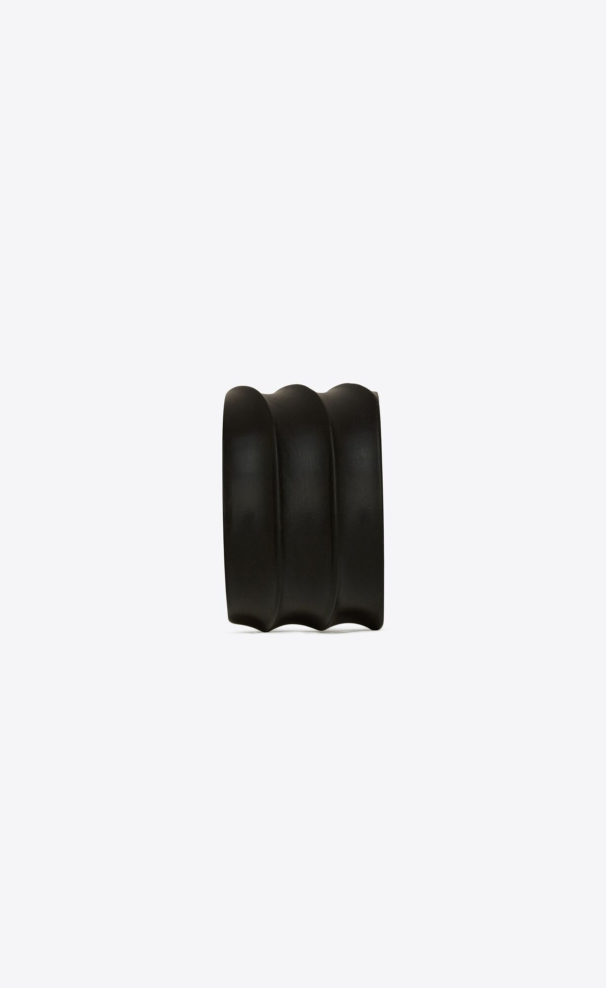 YSL Wavy Cuff In Bamboo Dark Brown And Gold | 8364910-AV