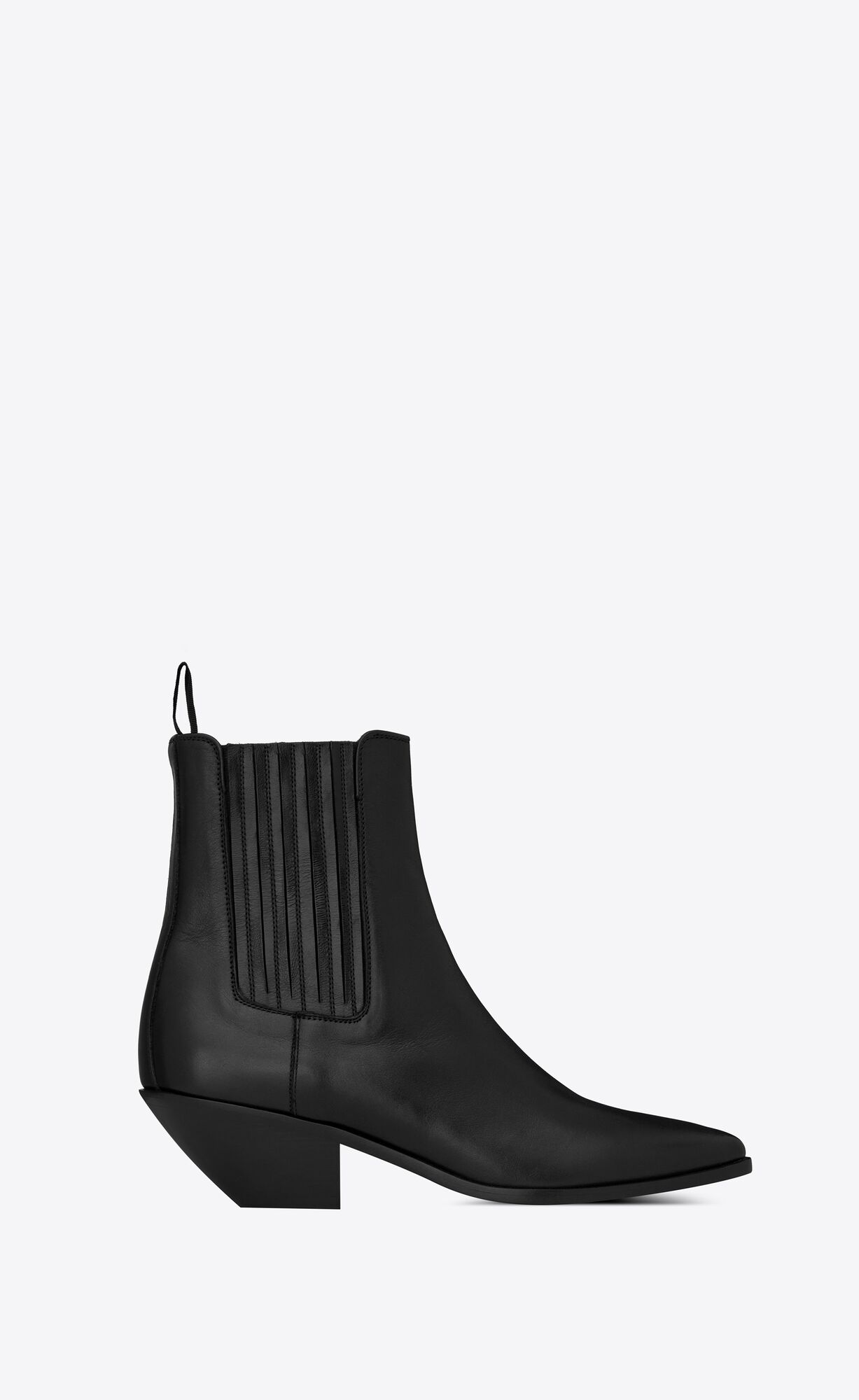 YSL West Chelsea Boots In Smooth Leather Black | 8601923-ZR